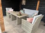4 delige lounge set, Tuin en Terras, Tuinsets en Loungesets, Ophalen, Zo goed als nieuw, Bank
