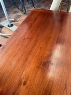 Stijvolle houten salontafel, Huis en Inrichting, Tafels | Salontafels, Ophalen, Gebruikt, 100 tot 150 cm, 50 tot 100 cm