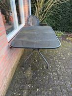 Hartman Tuintafel 145x90 cm - Rechthoekig - gratis, Tuin en Terras, Tuintafels, Ophalen, Gebruikt, Rechthoekig, Metaal