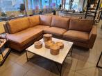 Nieuwe hoekbank cognac leer microvezel 275x220cm €800, Ophalen, ., Nieuw, .