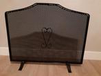 Mooi zwart haardscherm, Huis en Inrichting, Ophalen, Zo goed als nieuw, Vrijstaande haard, Houthaard