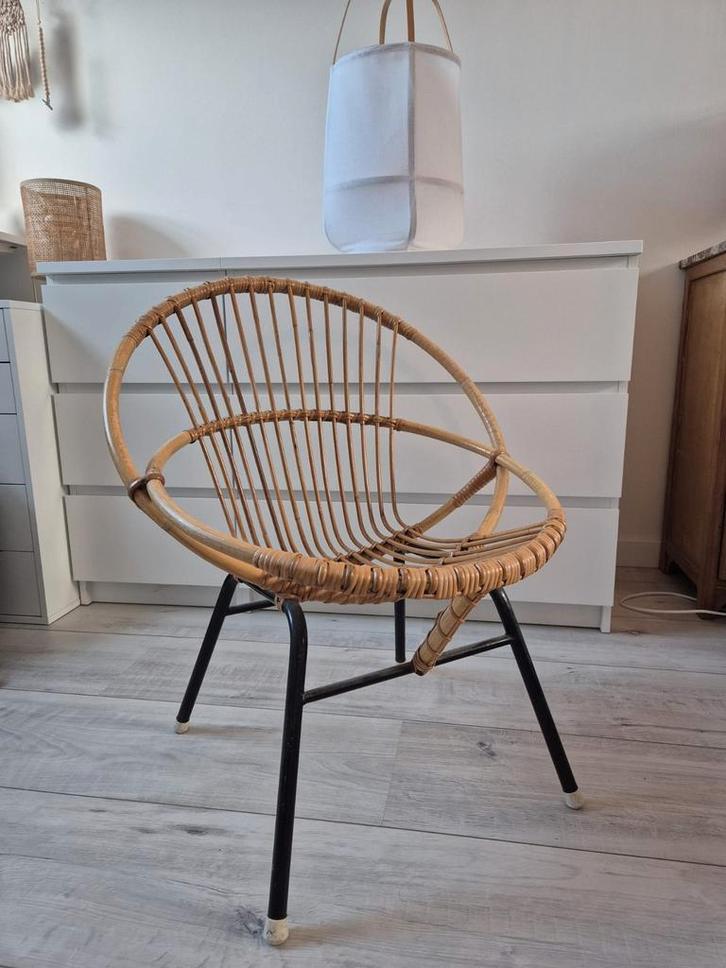 Rohé Noordwolde rotan stoel (Dirk van Sliedregt?), Antiek en Kunst, Antiek | Meubels | Stoelen en Banken, Ophalen