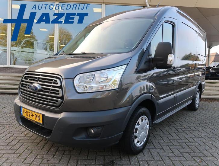 Ford Transit 310 2.0 125 PK TDCI *EURO 6* L2H2 + CAMERA / TR, Auto's, Bestelauto's, Bedrijf, Te koop, ABS, Airconditioning, Alarm