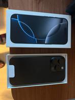 iPhone 16 pro titanium balcj als nieuw! 128 gb, IPhone 16 Pro, 128 GB, Zwart, Ophalen of Verzenden