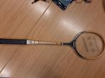 vintage houten badminton raket van rucanor, Ophalen of Verzenden, Zo goed als nieuw, Racket(s)
