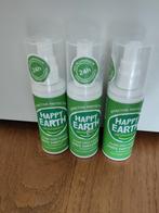 3x Happy Earth deodorant NIEUW, Nieuw, Ophalen of Verzenden, Deodorant of Bodyspray