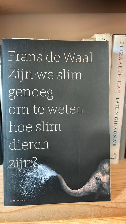 Zijn we slim genoeg om te weten hoe slim dieren zijn, Boeken, Overige Boeken, Zo goed als nieuw, Ophalen of Verzenden