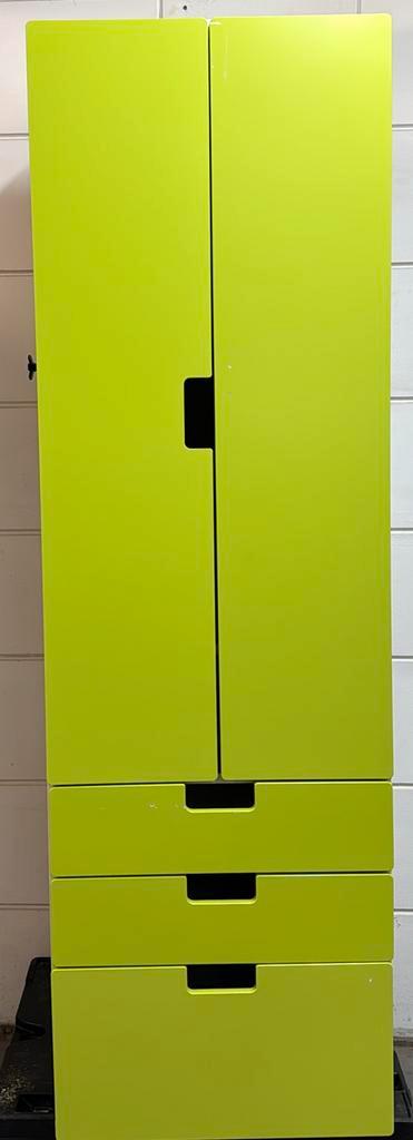Ikea stuva kledingkast lime groen, Kinderen en Baby's, Kinderkamer | Commodes en Kasten, Zo goed als nieuw, Kast, 105 cm of meer