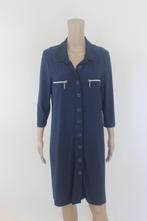 Zoso donkerblauw travelstof jurkje maat M, Maat 38/40 (M), Blauw, ., Ophalen of Verzenden