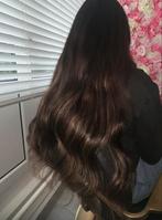Herplaatsten Hair extensions / Haar verlenging, Ophalen of Verzenden, Zo goed als nieuw, Pruik of Haarverlenging
