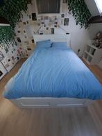 Ikea bed - Wit - Tweepersoons, Ophalen, Wit, Tweepersoons, 140 cm