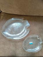2 glazen visschotels (nieuw), Schaal, Nieuw, Ophalen of Verzenden, Glas