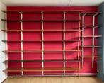 Houten panelen en metalen plankdragers voor planken, Ophalen, Zo goed als nieuw