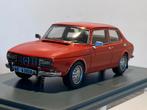 Saab 99 2 deurs rood 1999, Hobby en Vrije tijd, Modelauto's | 1:43, Ophalen of Verzenden, Zo goed als nieuw, Auto, Overige merken