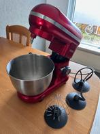 Bourgini Keukenmachine - Rood, 4 liter of meer, Ophalen, Zo goed als nieuw, 3 snelheden of meer