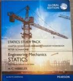 Engineering Mechanics Statics met review boek, Gelezen, R.C. Hibbeler, Beta, Ophalen of Verzenden