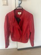 Super mooie Silvercreek rode leren Jasje Maat L Te Koop!, Kleding | Dames, Silver Creek, Maat 42/44 (L), Ophalen of Verzenden
