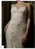 Olvis bruidsjurk maat 40, Kleding | Dames, Trouwkleding en Trouwaccessoires, Ophalen of Verzenden, Zo goed als nieuw, Wit, Trouwjurk