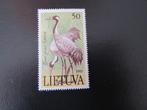 Postzegel Vogel: Kraanvogel uit Litouwen, Postzegels en Munten, Postzegels | Thematische zegels, Ophalen of Verzenden, Postfris