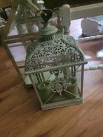 Nieuw sierlijk grijs metalen windlicht, Heikant 21 Kaatsheuvel, Belle Vieille Brocante, Nieuw, Ophalen of Verzenden