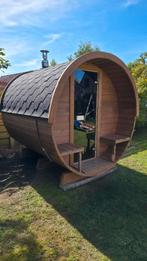 2,5M Barrel Sauna Gratis Levering en Plaatsing, Sport en Fitness, Sauna, Ophalen of Verzenden, Nieuw, Complete sauna