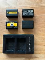 2 Sony NP FW 50 batterijen, Audio, Tv en Foto, Fotografie | Accu's en Batterijen, Gebruikt, Ophalen of Verzenden