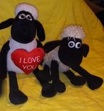 2 Shaun het Schaap knuffels z.g.a.n. prijs zie omschrijving, Kinderen en Baby's, Speelgoed | Knuffels en Pluche, Ophalen of Verzenden