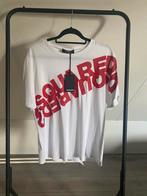 Dsquared2 T-shirt rood wit, Kleding | Heren, T-shirts, Dsquared2, Ophalen of Verzenden, Maat 56/58 (XL), Wit