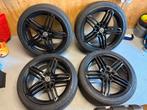 Velgen 5x100 (gecoat) zwart R17, Auto-onderdelen, Banden en Velgen, Ophalen, 17 inch, Zomerbanden, Velg(en)
