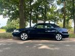 Saab 9-3 2.0 Turbo S Cabrio AUT 2000 Blauw, Auto's, 745 kg, Beige, 4 cilinders, Cabriolet