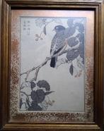 Japanse Houtsnede van Maekawa Bunrei 1885, Antiek en Kunst, Verzenden