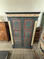 Handbeschilderde Hindelooper kast, Antiek en Kunst, Antiek | Meubels | Kasten, Ophalen