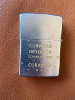 Zippo Curacao Drydock  company inc Curacao N A, Verzamelen, Ophalen of Verzenden, Gebruikt, Aansteker