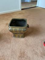 Koperen bloempot:, Antiek en Kunst, Antiek | Koper en Brons, Ophalen of Verzenden, Koper