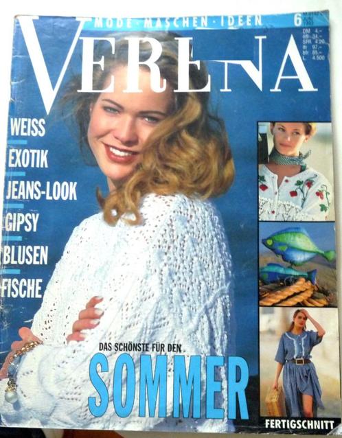 2 x Burda Verena naaien borduren en breien - 6/93 en 9/87, Hobby en Vrije tijd, Kledingpatronen, Zo goed als nieuw, Overige typen
