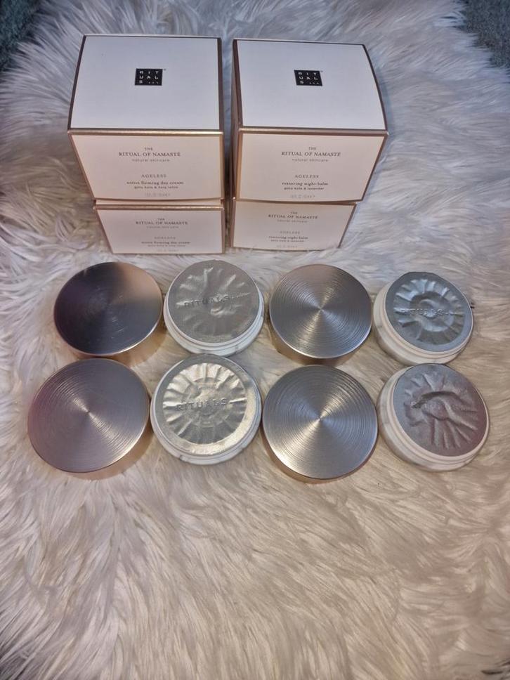 Rituals of Namaste 4x Creme Dag en Nacht Balm Ageless Day, Sieraden, Tassen en Uiterlijk, Uiterlijk | Gezichtsverzorging, Nieuw