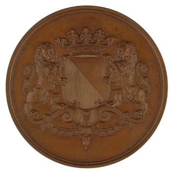 Onbekend - Penning, 1874 : Utrechts Gymnasium beschikbaar voor biedingen