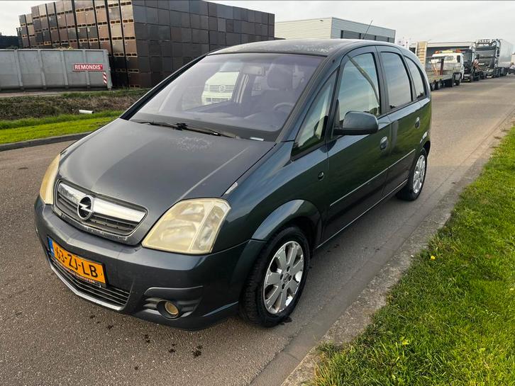 Opel Meriva 1.6 16V 77KW Easytronic 2008 Grijs, Auto's, Opel, Bedrijf, Meriva, ABS, Airbags, Airconditioning, Alarm, Boordcomputer