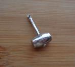 zilveren vintage bedel hamer [984], Overige merken, Verzenden, Zo goed als nieuw, 1 bedel