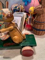 #pasen Houten Paasdecoratie met Konijn en Drum, Ophalen of Verzenden