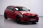 BMW 1-serie 114i EDE Business+ Navi Leder 18 Inch Cruise, Auto's, 1-Serie, Achterwielaandrijving, Gebruikt, Zwart