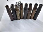 WW2 cal .50 hulzen huls 8x en schakels, ., Ophalen of Verzenden, ., .