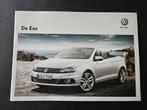 Brochure Volkswagen Eos 2011, Boeken, Auto's | Folders en Tijdschriften, Ophalen of Verzenden, Zo goed als nieuw, Volkswagen