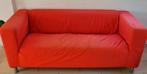 Ikea bank bankje klippan bank rood, 150 tot 200 cm, Gebruikt, Ophalen of Verzenden, 75 tot 100 cm