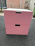 Ladekast Ikea roze - serie Stuva Grundlig, Kinderen en Baby's, Ophalen, Zo goed als nieuw, Kast