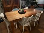 eetkamer tafel teak, Huis en Inrichting, Tafels | Eettafels, Ophalen, Gebruikt, Teakhout, 50 tot 100 cm