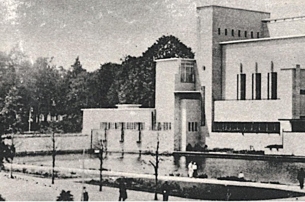 965006 Hilversum Raadhuis leuke oude kaart Onbeschreven, Ophalen of Verzenden, 1960 tot 1980, Ongelopen, Noord-Holland