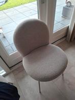 Zo goed als nieuw  8 mooie eetkamerstoelen  van karwei, Ophalen, Zo goed als nieuw, Stof, 50 tot 75 cm
