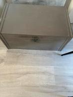 Houten dekenkist, Huis en Inrichting, Woonaccessoires | Kisten, Ophalen, Gebruikt, 50 tot 100 cm, Minder dan 50 cm