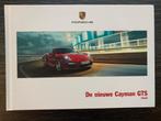Nederlandstalige brochure Porsche Cayman GTS 981 2014, Nieuw, Porsche, Ophalen of Verzenden, Porsche